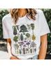 Summer Fashion Unisex Tshirt Vintage Tree Wounisex Tshirts Graphic Tees Harajuku Tops Travel T-Shirt