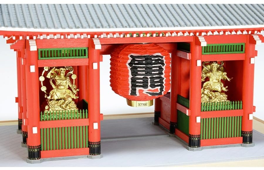 Woody Joe Kaminarimon Wooden Model Assembly Kit 1/50 (Building)