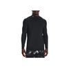 Under Armour Solid Color Logo Embroidered Fitted T-Shirt Men Tops Black 1373807-001