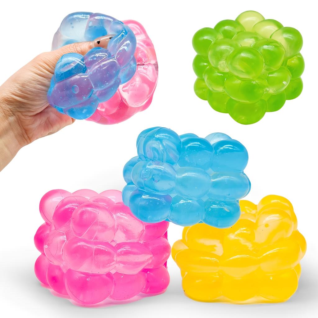 3D Maltose Cartoon Kubus Knijpspeeltje Knijpen Loslaten Feestcadeau Langzaam Rijzend Sensorisch Fidget