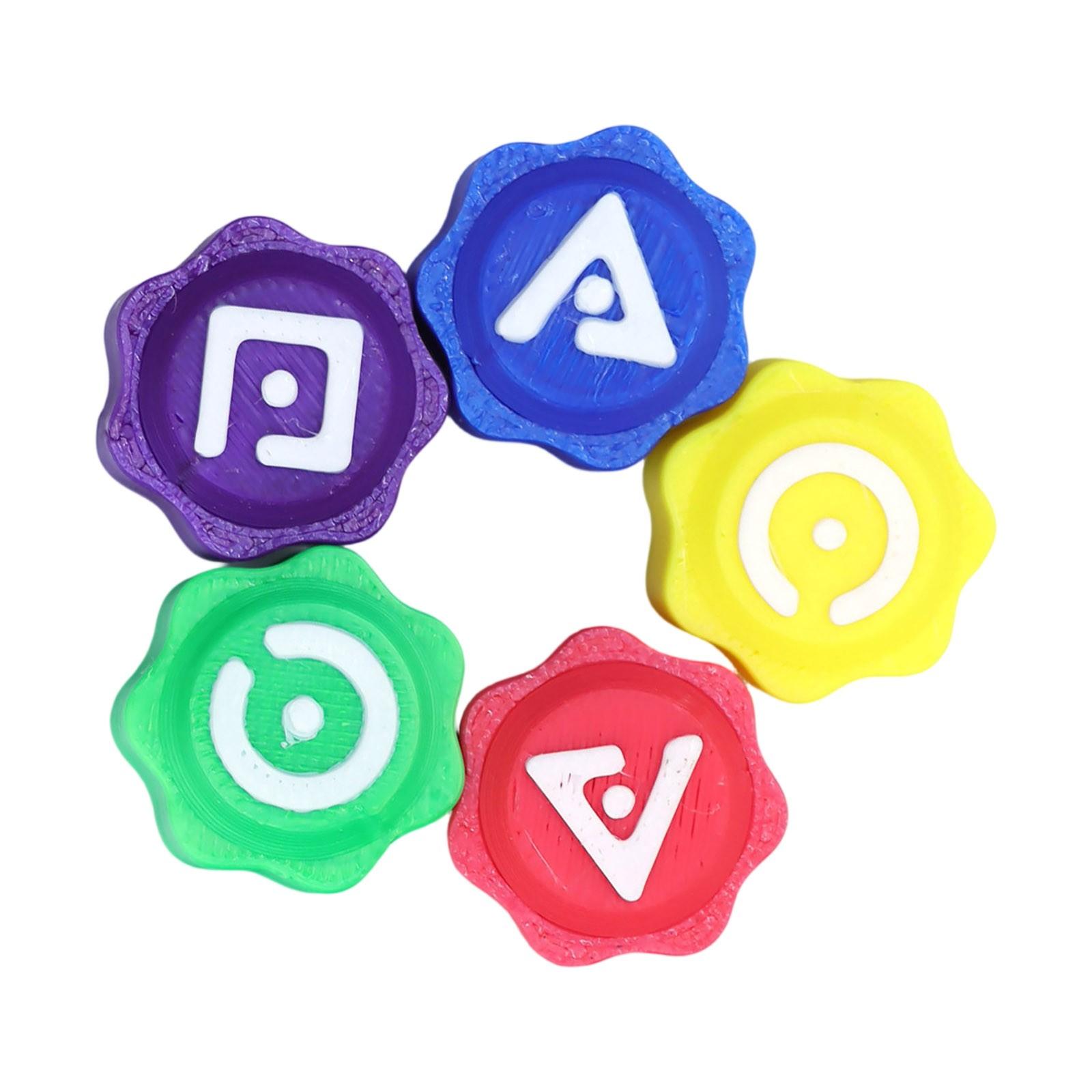 

Каменные игрушки, Традиционные каменные игры, Подбор камней, Шестигранные разноцветные коробки One Size