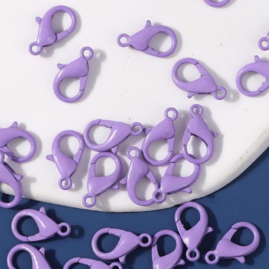 Macaron Color Metal Lobster Clasp for DIY Jewelry Keychain Accessories