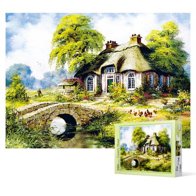 500 Piece Jigsaw Puzzle - Country House, Popular Korean Puzzle