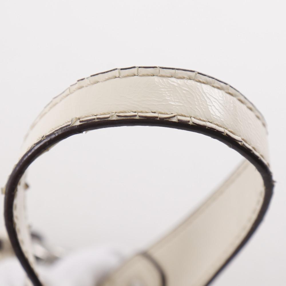 Coach Signature Shoulder Bag F19218 2WAY Beige Nylon Canvas Women Used