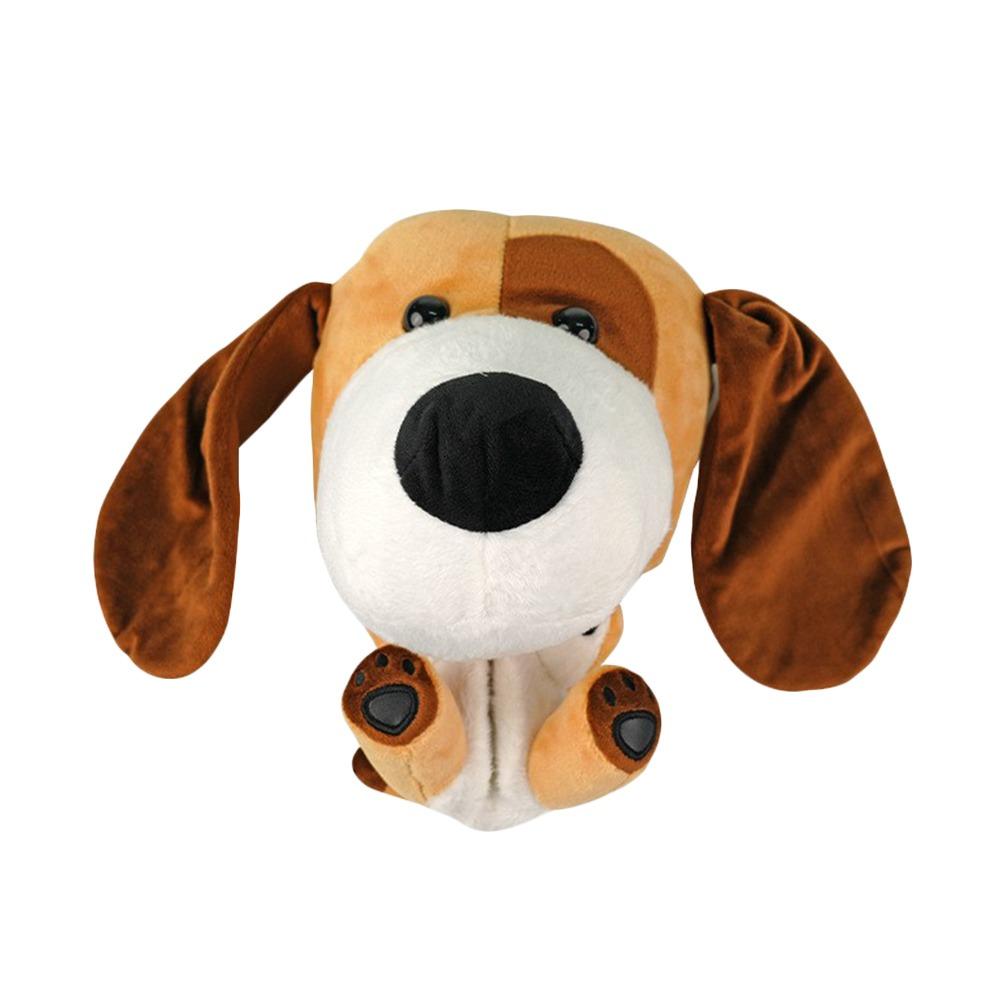 Dog/Pig/Lion Shape Golf Club Head Cover Plush Golf Club Head Protector  Golf Accessories