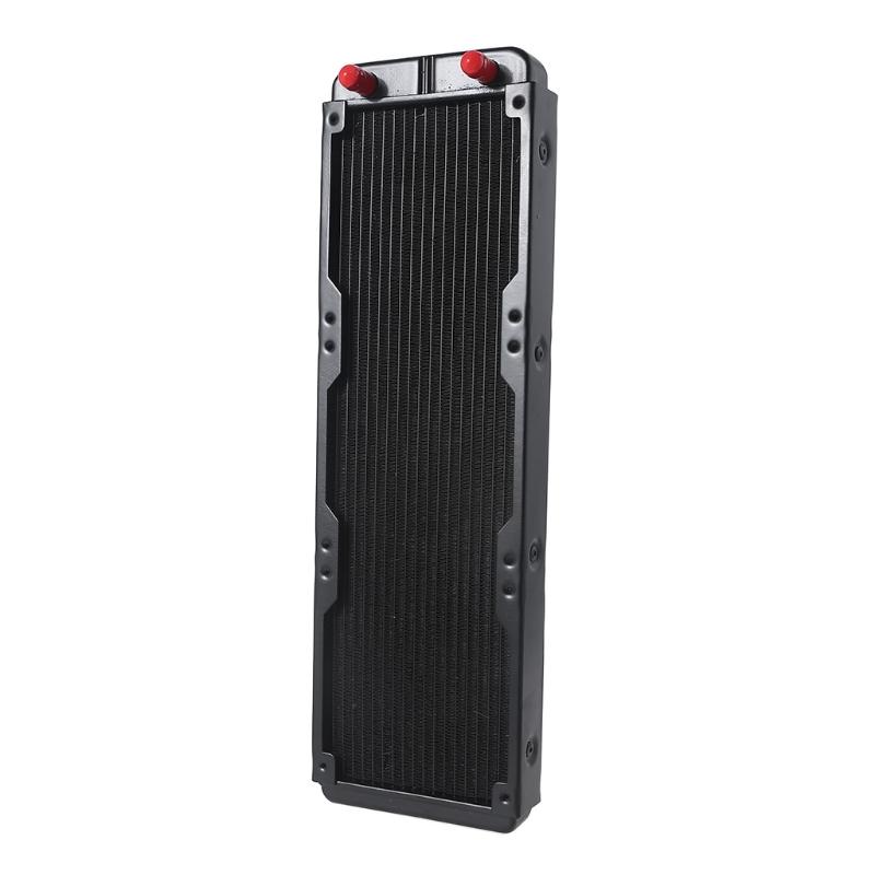 Water Cooling Computer Radiator 18 Pipe Aluminum Heat Exchanger Liquid Cooling Heat Sink for CPU PC Water Cool System