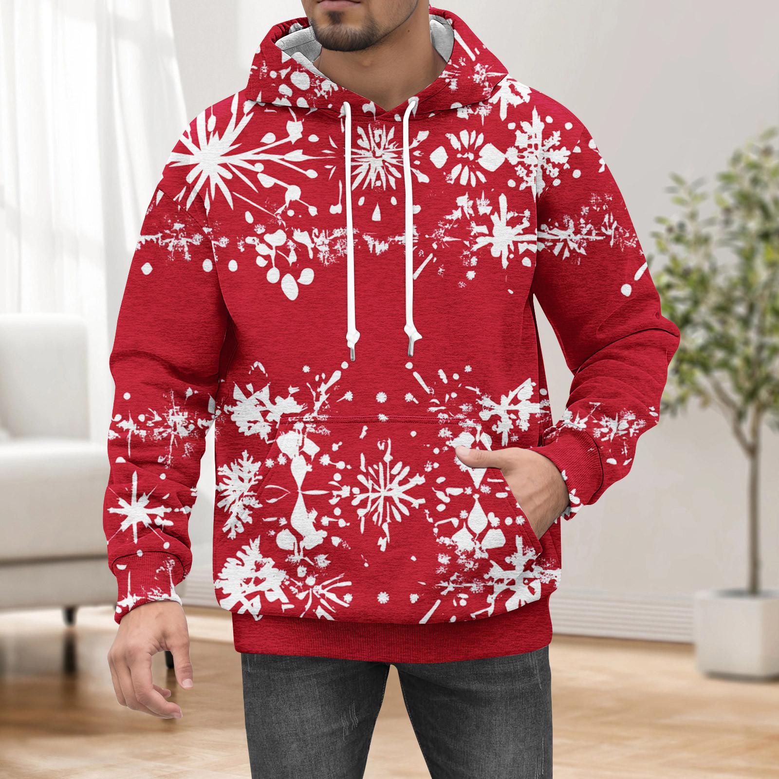 

Спортивный костюм с капюшоном, унисекс, одежда для бега, пуловер с длинными рукавами, толстовка с капюшоном XL красный