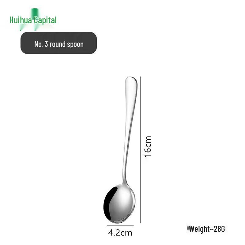 HUIHUADU Stainless Steel 6-Piece Spoon Set