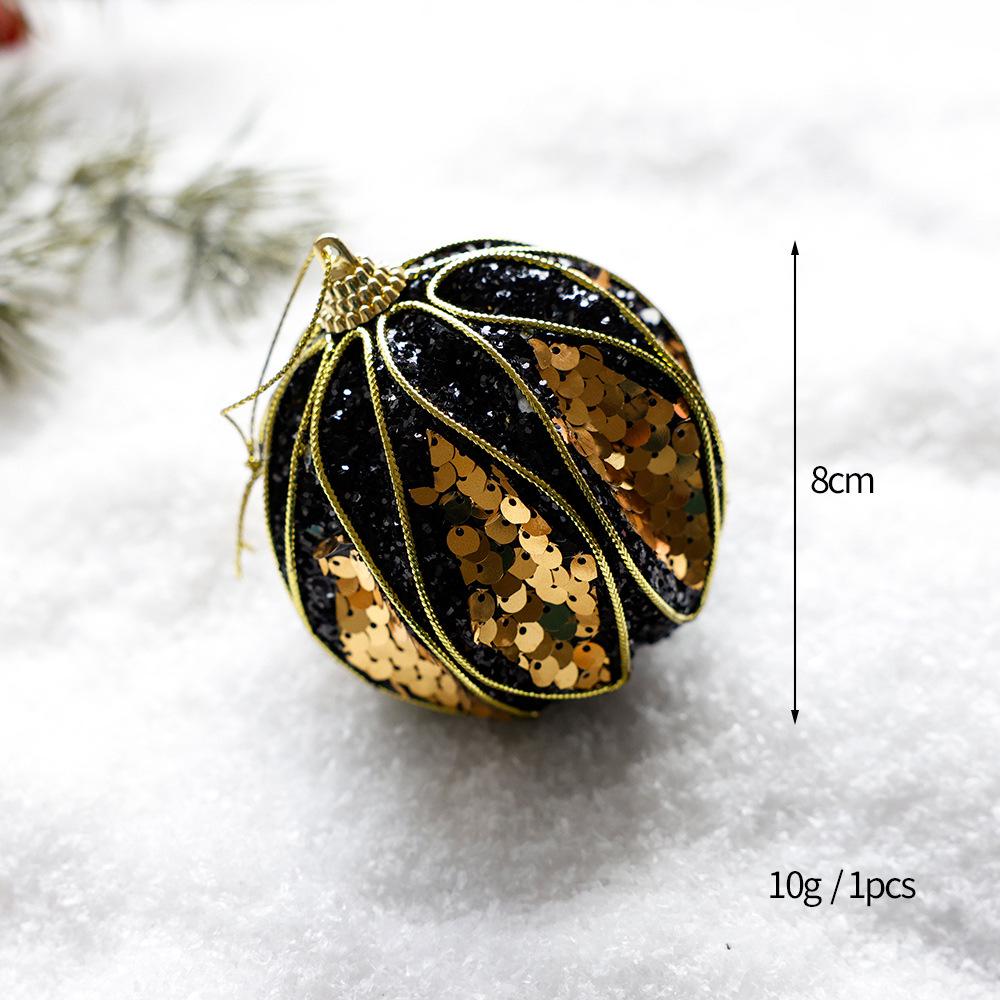 DIY Painted Foam Christmas Ornament: Snowflake & Irregular Pompon Balls