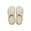 Crocs Eva Clogs Breathable Sports Sandals Men Sandals White Green 208391-2BZ