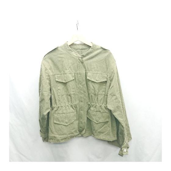 DHOLIC Long Sleeve Mods Coat No Size Notation Khaki Women s E [Used]