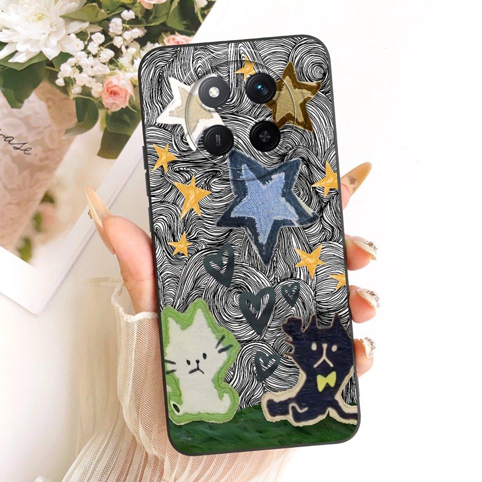 For Honor Magic 7 Lite Case BRP-NX1 Luxury Daisy Painted Soft Silicone Cover For Honor X9c Smart Bumper HonorX9c X 9c Phone Case