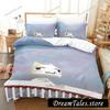 3D Print Toro Inoue Anime Doko Demo Issyo Bedding Set Boys Girls Twin Queen King Size Duvet Cover Pillowcase Bed Boys Adult