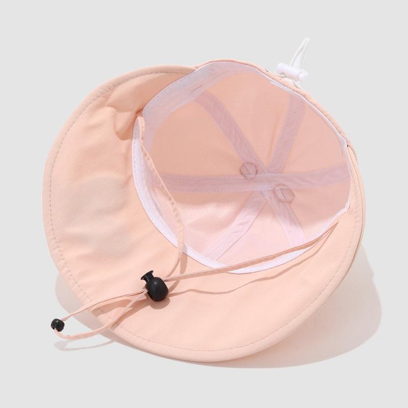 Children's Cute Cartoon Duckbill Sun Hat - Large Brim Sun Protection Baseball Cap for Girls