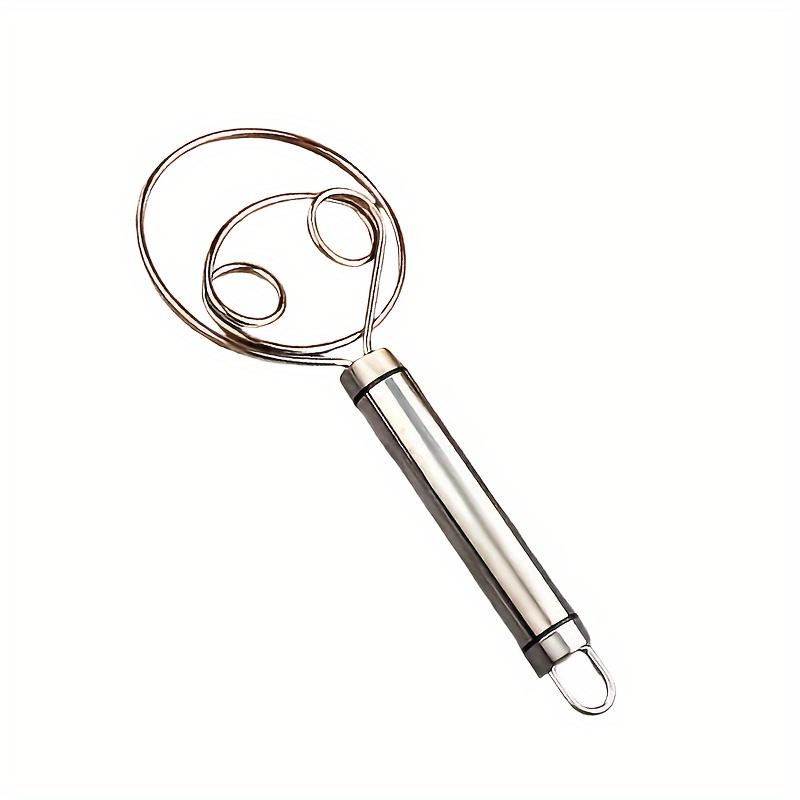 

1 шт. Миксер для лапши, взбиватель для муки и теста, кухонный ручной миксер, антипригарный, быстрый венчик для яиц