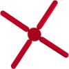 Foldable Non-Slip Pot Pan Mat Table Silicone Heat Resistant Pad Cross Holder Coaster Placemat Dish Plate Kitchen Accessories