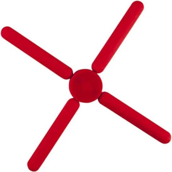 Foldable Non-Slip Pot Pan Mat Table Silicone Heat Resistant Pad Cross Holder Coaster Placemat Dish Plate Kitchen Accessories