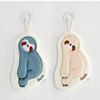 Sloth Hand Towel Kitchen Absorbent Hand Towel Hanging Small Towel Children Cute Towel Bathroom Quick-drying Rag