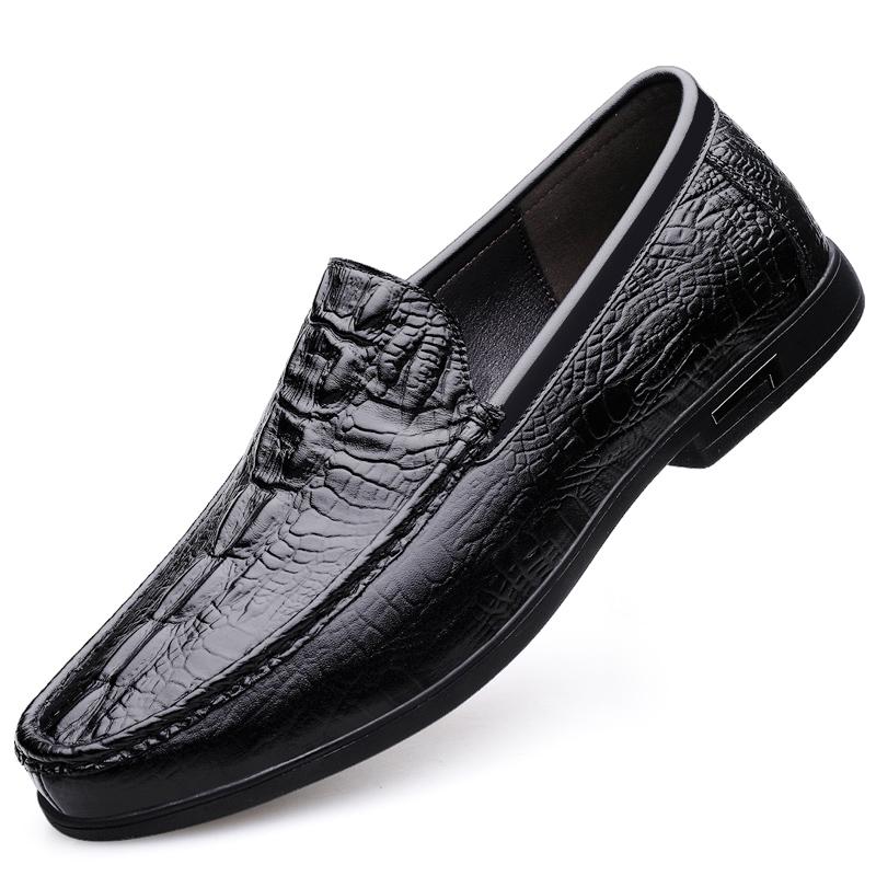 Fashion Fashion Luxury Men Dressing Shoes High Quality Casual Business Shoes Hot Sale Formal Men's loafers Comfortable Soft driving flat
