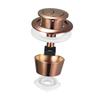Toilet Tank Button ABS Double Push Flushing Toilet Valve Replacement Kit for Home Bathroom Upgrade