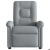VidaXL Fauteuil inclinable Gris clair Tissu, fauteuil, fauteuil inclinable TV, poussette, fauteuil inclinable pour personnes 4015616