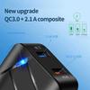 Dual USB Qc3.0 2.1a Multi Port Fast Charging Mobile Phone Charger Dual Port American Standard European Standard Fast Charging
