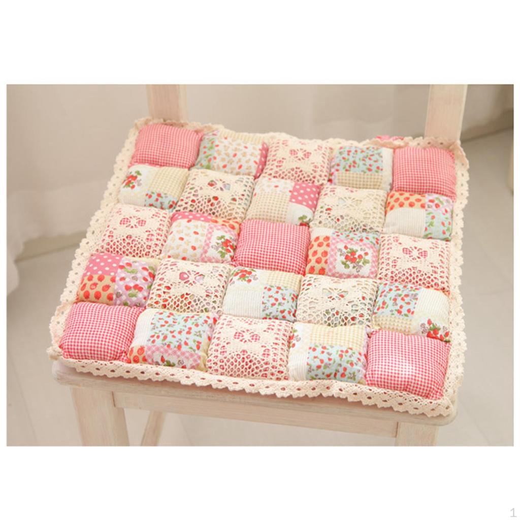 Chair Cushion Soft with Frilled Universal for Car Garden Decorations Accessory