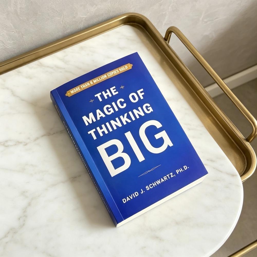 The Magic of Thinking Big David J. Schwartz Bestseller English Paperback Personal Growth Success Self Help Book Free Shipping