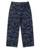 Brown Bless Camo Big Pocket Denim Pants - Indigo
