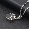 Waterproof Urn Necklaces Paw Print Ash Holder Necklace Wearable Urn Necklace  Fashion Accessories