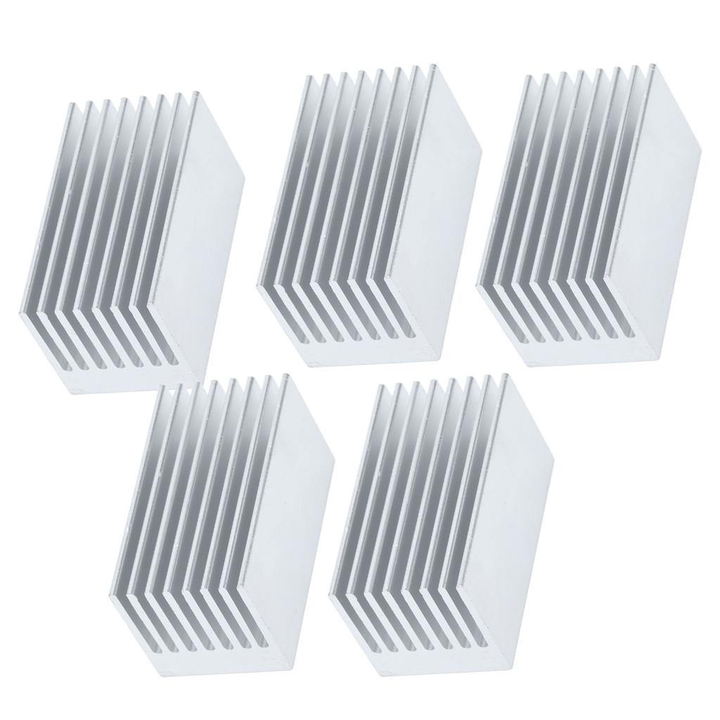 5Pcs Aluminum Heatsink Anodic Oxidation Cooling Heat Sink 51.6x28x28mm for Power Module