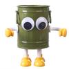 Pen Holder Stand for 20 Pens Cartoon Big Eyes Design Large Caliber Round Workmanship Pen Caddy Pen Storage Rack