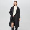 Shetu Women's Winter Mid-Length Double-Faced Wool Coat