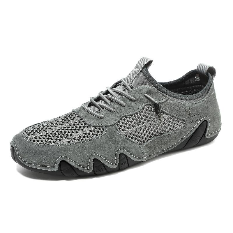 Unisex Mesh Atmungsaktive Sneaker - Schnürung Rutschfest Lässige Laufschuhe