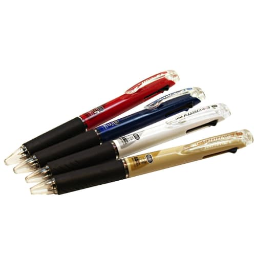 Mitsubishi Pencil 3 Color Ballpoint Pen Jet Stream 0.5 White Easy To Write SXE340005.1