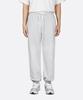 Gainsboro Soft Fleece Jogger Pants_White Melange