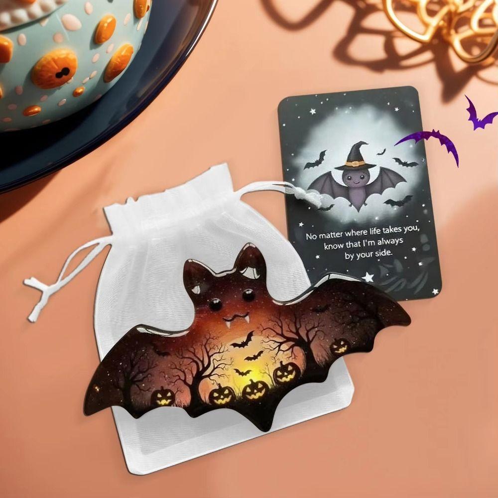Emotional Support Ghost Pocket Hug Motivational Figures Encouragement Cards  Travel Companion