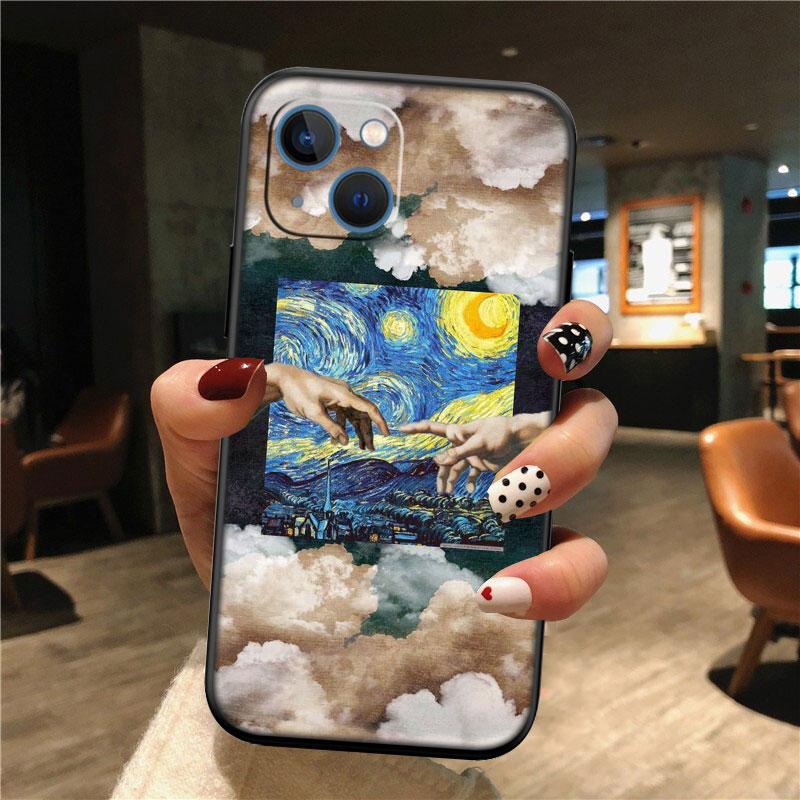 

IK31 Fresco Adam Sculpture Angel Case for Samsung A11 A12 A13 A15 A52S A53 A55 A56 A70 A71 A72 A73 F06 F16 F56 S10 Plus S10e Galaxy A70