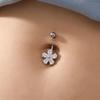 Stainless Steel Belly Button Rings Crystal Body Piercing Jewelry Navel Ring  Sexy