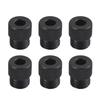 Professional 6Pcs Drill Guide Bushings Sturdy Carbon Steel Rustproof Drill Sleeve For 2mm To 10mm Hole Alignment