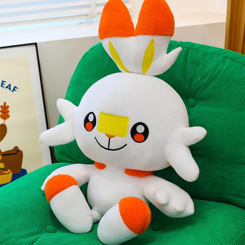 

Кукла Покемон огненный кролик плюшевая игрушка эльф подушка для метания 50cm