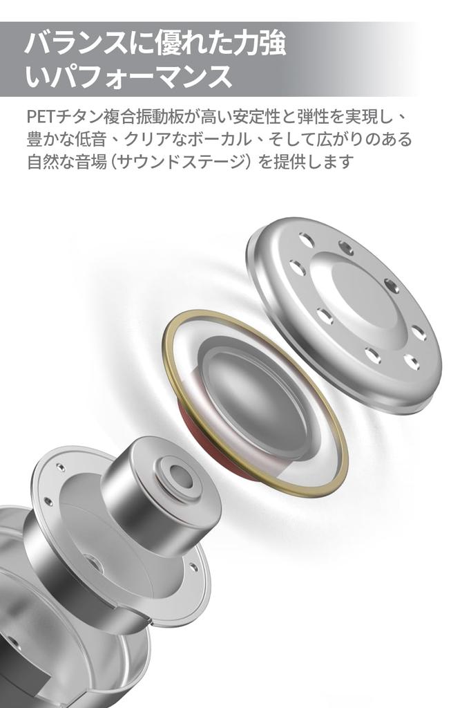 TANCHJIM BUNNY Gaming Earphones Built-in Microphone Single Dynamic Dual Chamber Driver 1DD In-Ear Monitors Detachable 2-Pin Connector