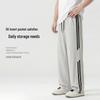Jeanswest Men's Summer Loose Straight-Leg Casual Pants