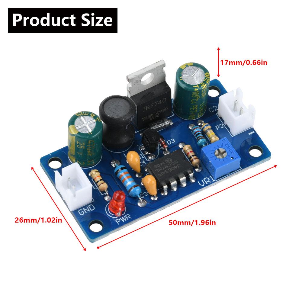 DC9-12V to 150-280V Adjustable Boost Module Buck Boost Voltage Converter Glow Tube Power Module Power Supply Switch Board
