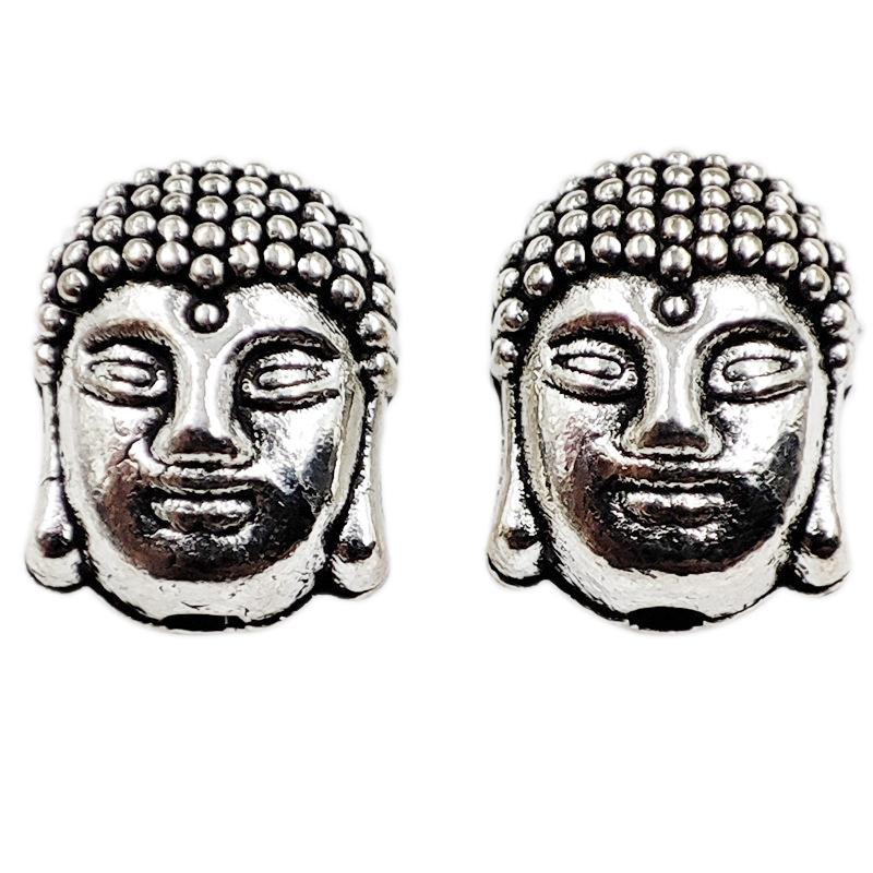 

Творческий сплав кулон оптовая продажа свободные бусины DIY ремесла 10 шт тибетское серебро 5 стилей ожерелье браслет для изготовления ювелирных изделий Buddha
