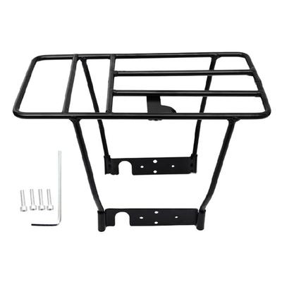Aluminum Alloy Electric Scooter Rear Rack Thickened Rear Luggage Rack Scooter Storage Rear Shelf Easy To Install