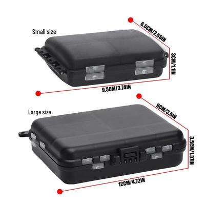 Double-Layer Mini Fishing Tackle Box for Small Lures and Hooks