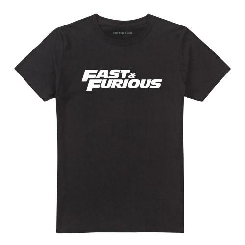 Fast & Furious Unisex Adult Logo Ringspun Cotton T-Shirt