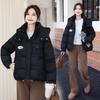 Down Cotton Jacket Short Winter Korean New Hooded Loose Thickened Students Candy Color Cotton-padded Jacket Casual Coat