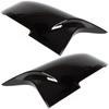 BMW 3 F30 F31 2012- BLACK GLOSSY mirror cover left + right 2 pcs. SET